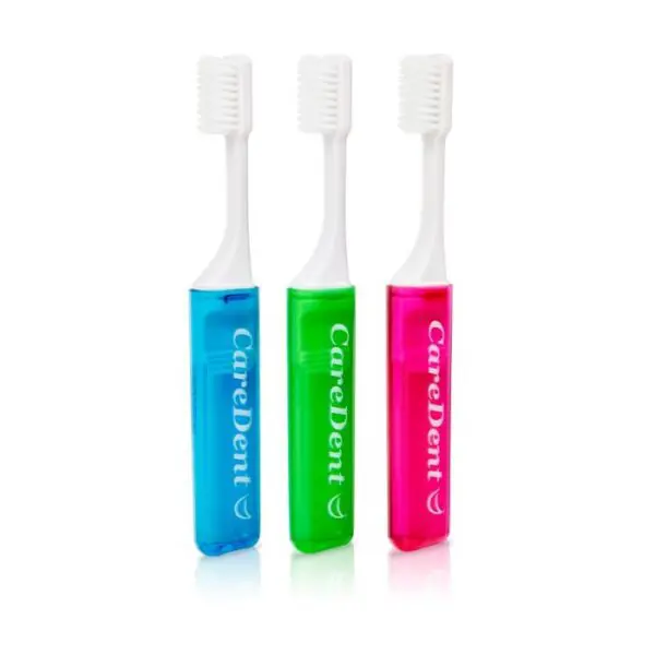CareDent Travel Toothbrushes