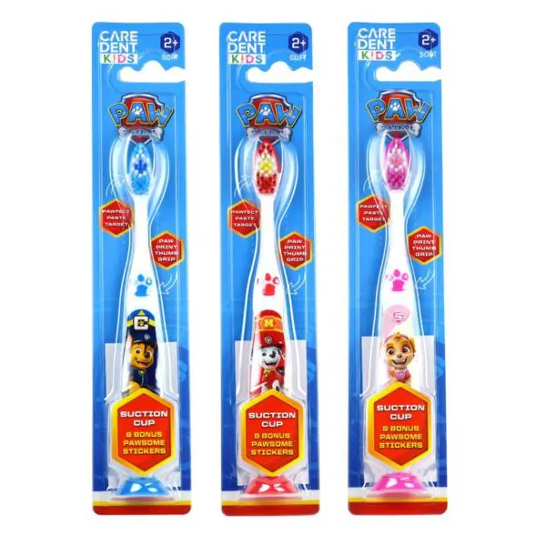 Paw Patrol Soft Kids Toothbrush With Suction Cup - Image 2