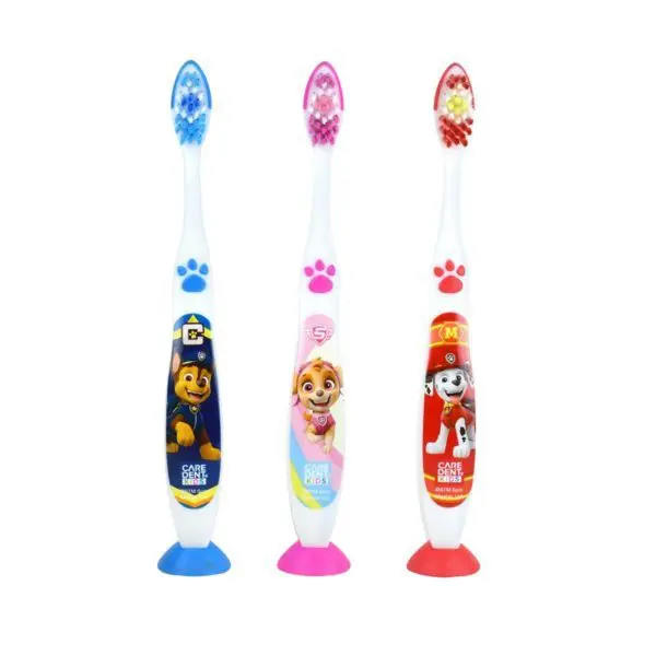 Paw Patrol Soft Kids Toothbrush With Suction Cup