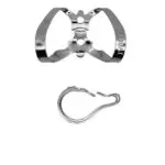 Ivory Clamp Labial Winged