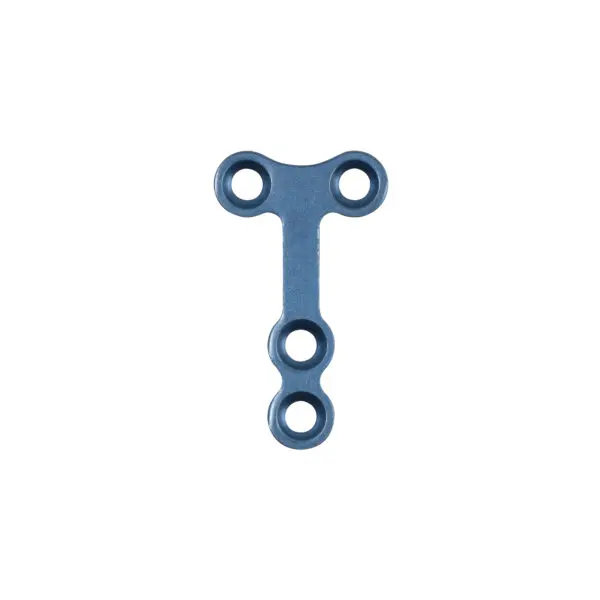 Plate T Shaped 2 + 2mm H 1.5