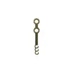 Plate Straight Anchor B 2.0mm Right