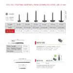 Devemed Dev-os Tenting Screws Ø 1.2 mm