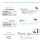 Devemed Dev-os Micro Screws, Pilotdrill, Screwdriver blade Ø 1.0 mm - Image 2