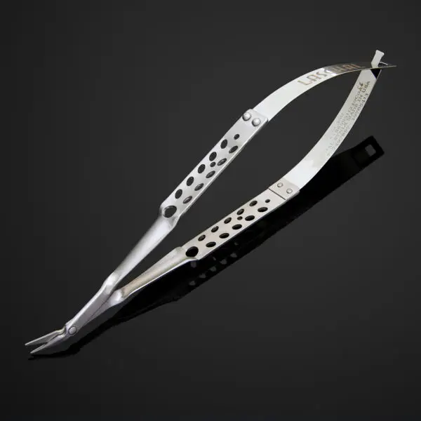 Laschal Universal Periodontal Scissors Castroviejo Flat Handle Curved