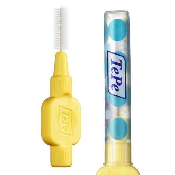 TePe Interdental Brush X Soft, 0.7mm Pastel Yellow