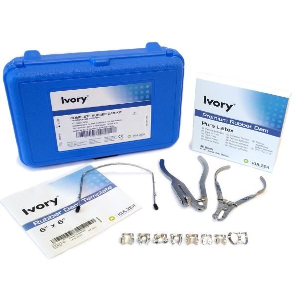 Ivory Rubber Dam Complete Kit