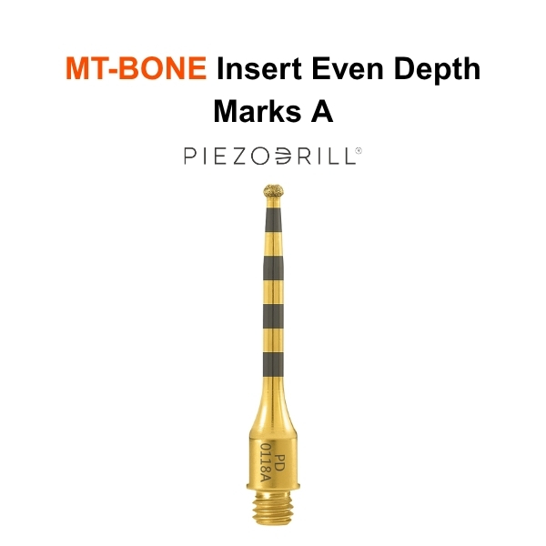 Mectron MT-Bone Piezodrill Inserts A - Even Depth Marks